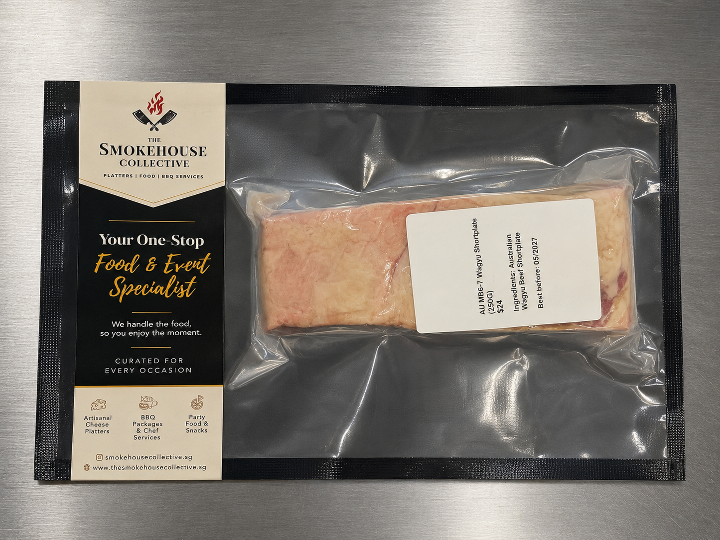 Premium Australian Wagyu Shortplate MB6-7 (250g)