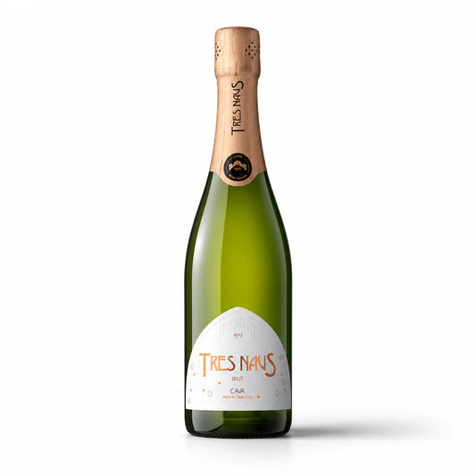 Cellers Domenys Tres Naus Cava Brut Sparkling Wine (750ml)