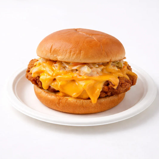 Gangnam Cheese Chicken Burger (Per Piece)